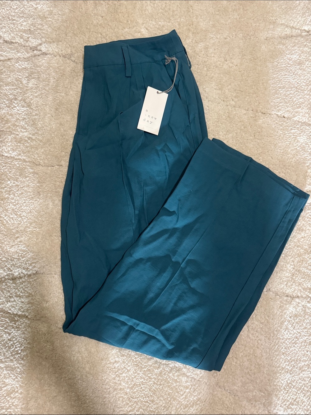 a new day Teal Straight-Leg Men’s Chinos
